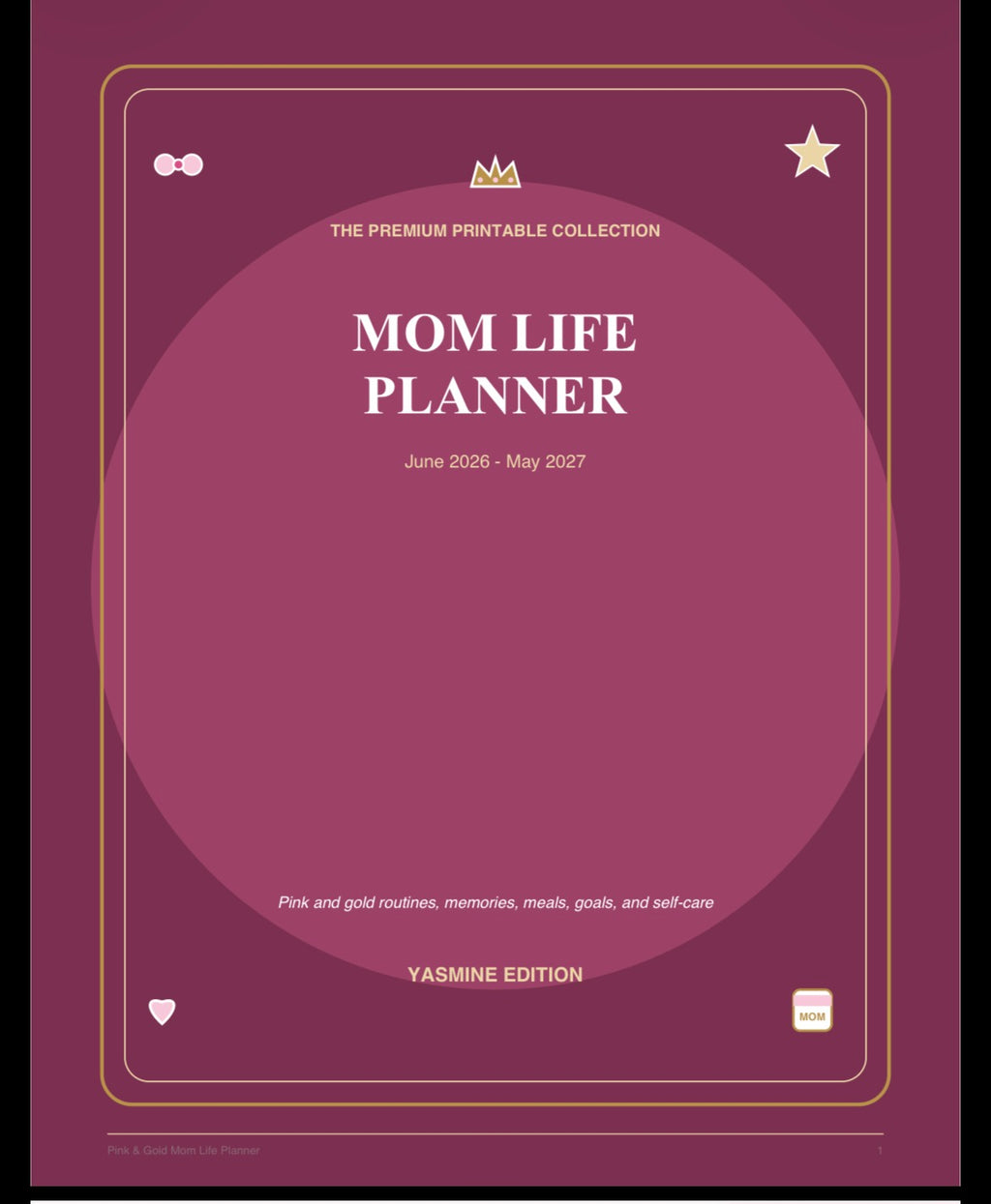 Mom Life Planner