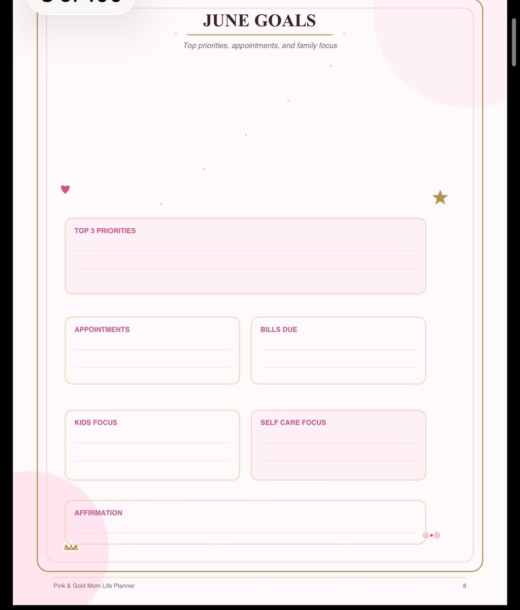 Mom Life Planner
