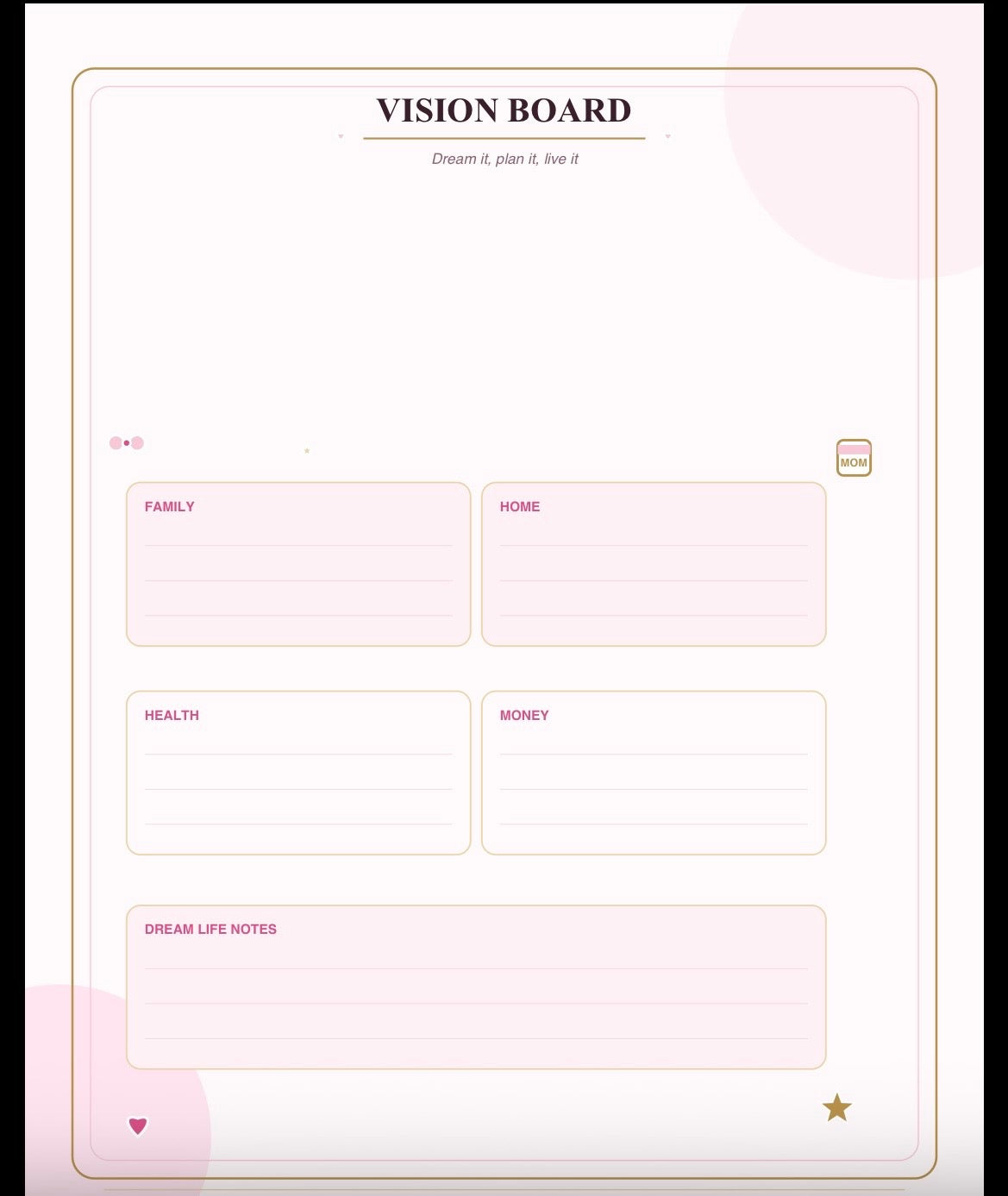 Mom Life Planner